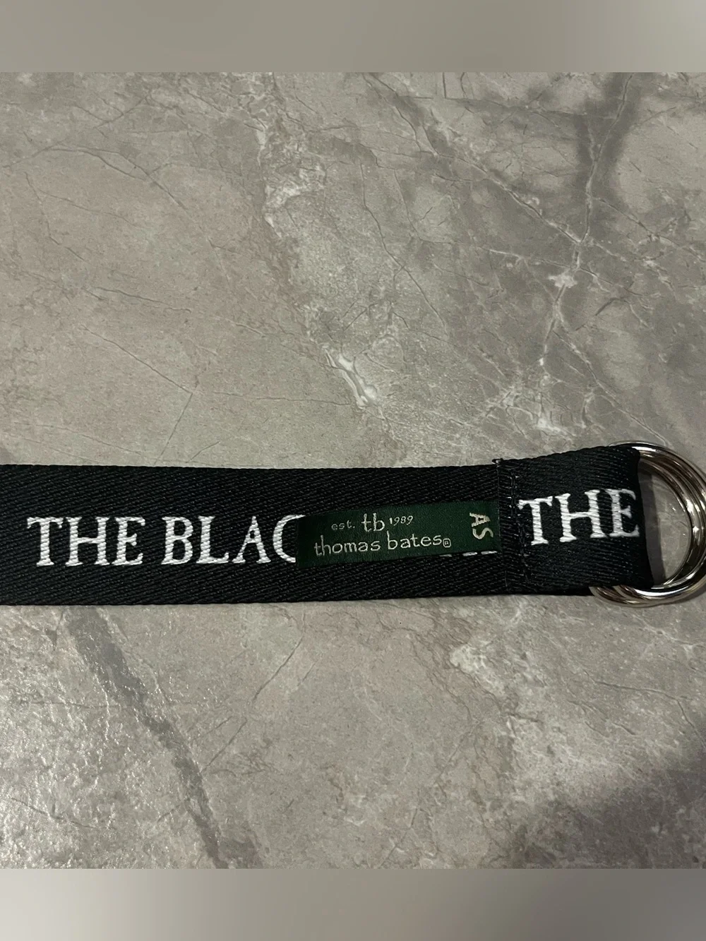 Thomas Bates “ The Black Pearl” Belt